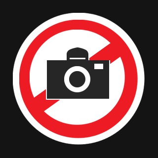 no photos/pictures sign
